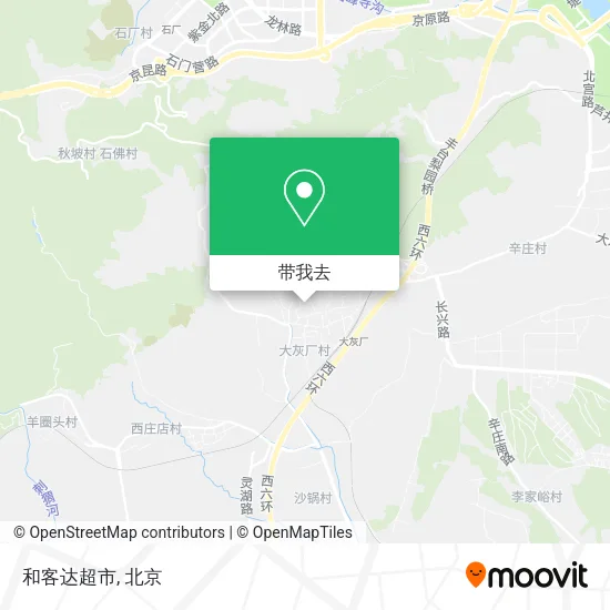 和客达超市地图