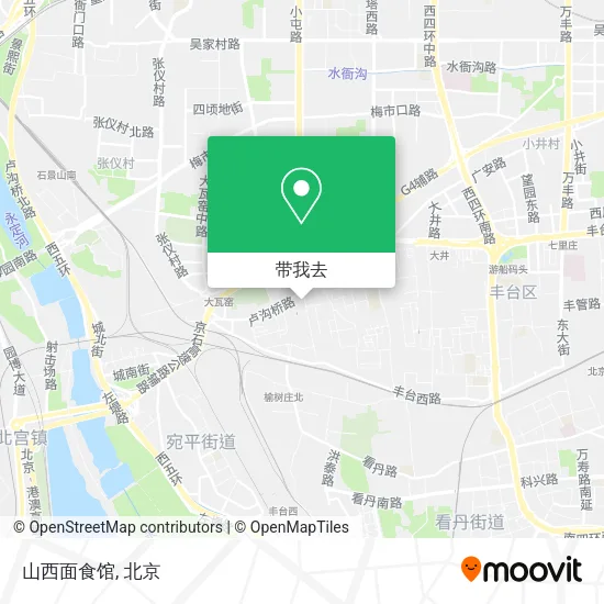 山西面食馆地图