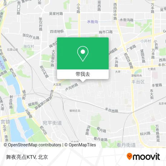 舞夜亮点KTV地图