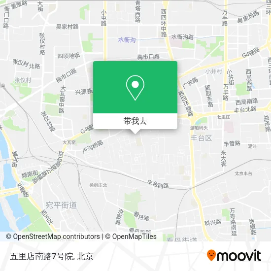 五里店南路7号院地图