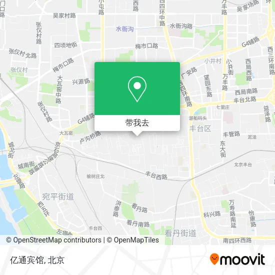 亿通宾馆地图