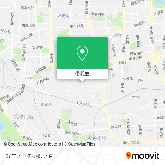程庄北里-7号楼地图
