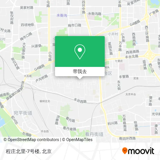 程庄北里-7号楼地图