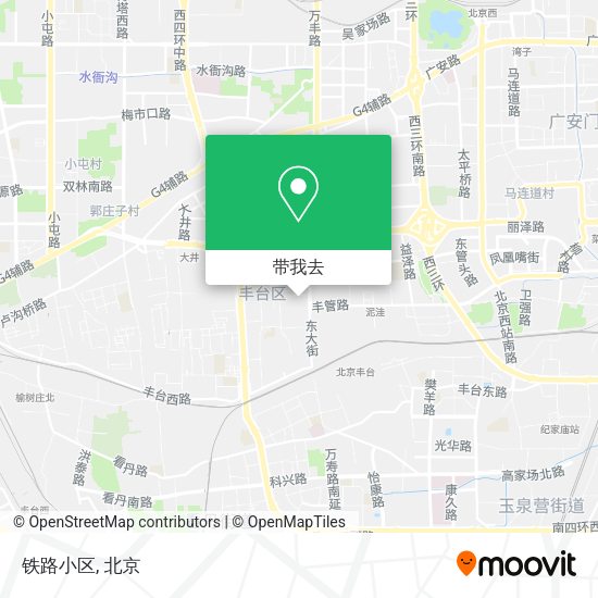 铁路小区地图