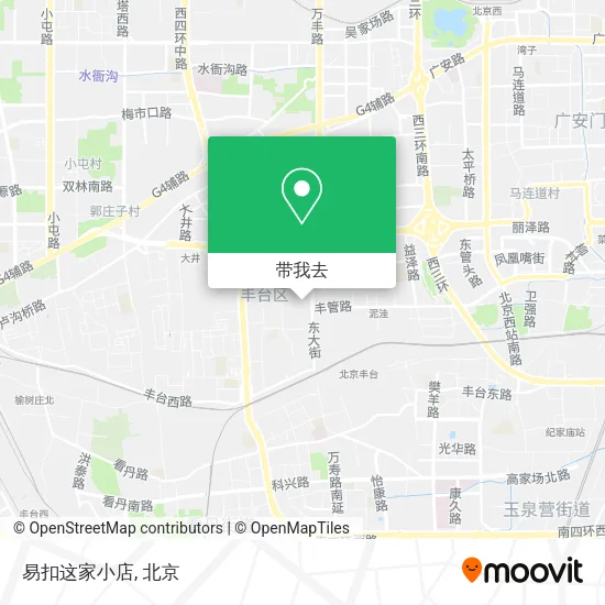 易扣这家小店地图