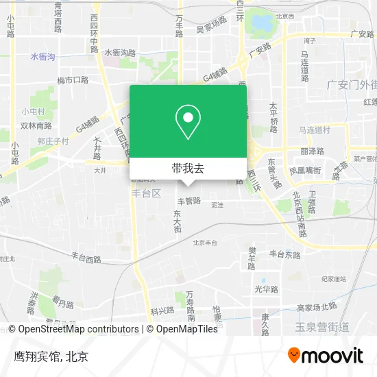 鹰翔宾馆地图