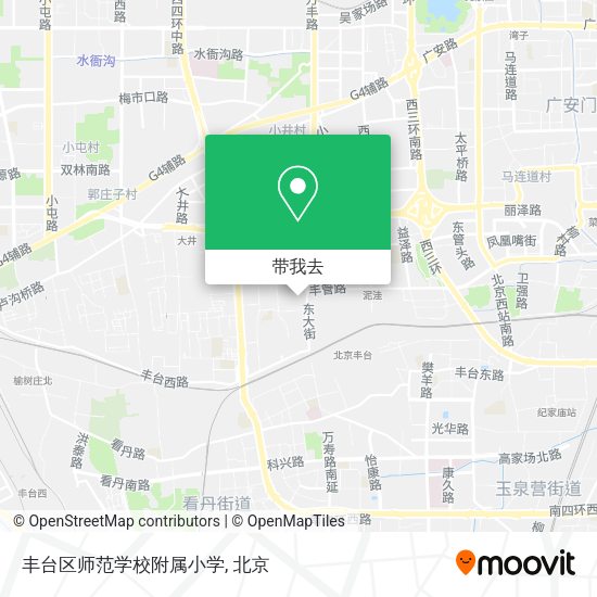 丰台区师范学校附属小学地图