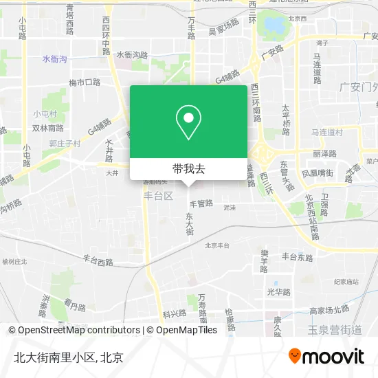 北大街南里小区地图