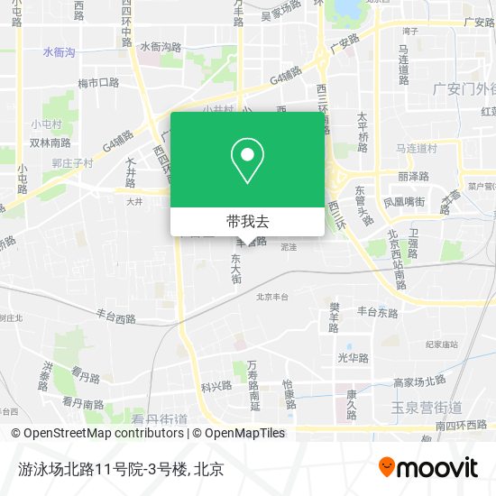 游泳场北路11号院-3号楼地图