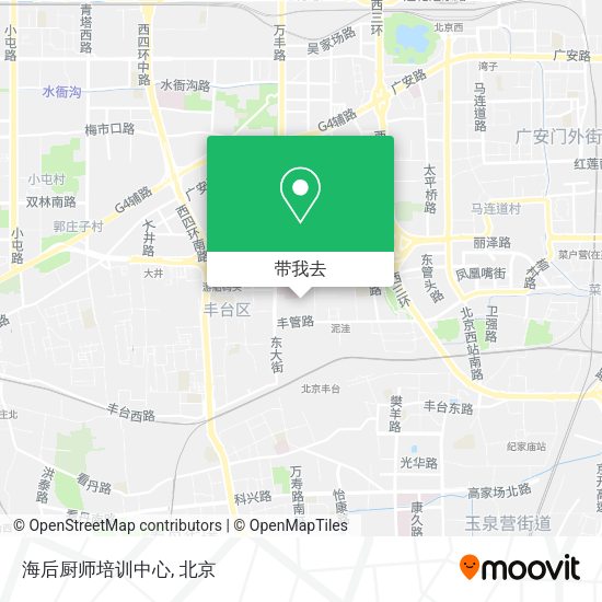 海后厨师培训中心地图
