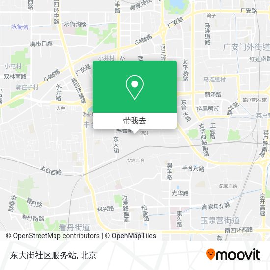 东大街社区服务站地图