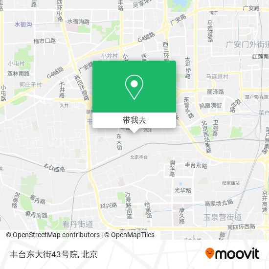 丰台东大街43号院地图
