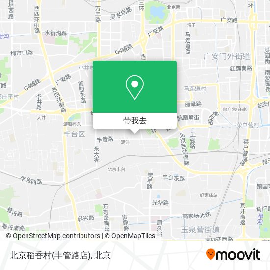 北京稻香村(丰管路店)地图