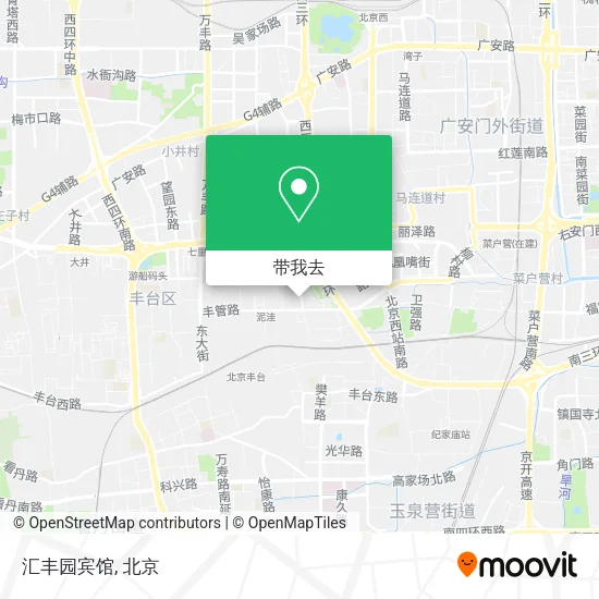 汇丰园宾馆地图