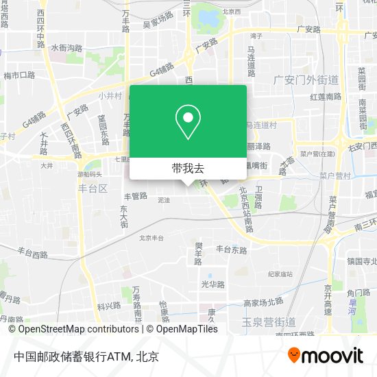 中国邮政储蓄银行ATM地图