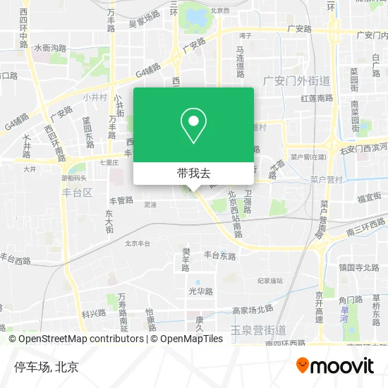 停车场地图