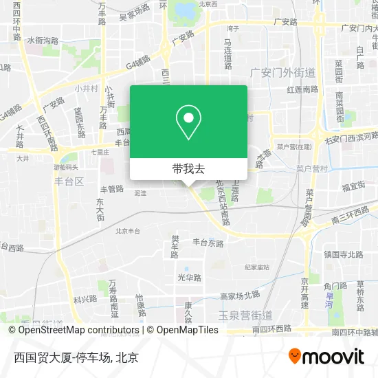 西国贸大厦-停车场地图