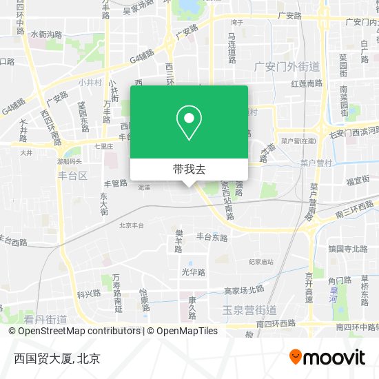 西国贸大厦地图