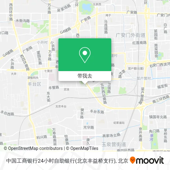 中国工商银行24小时自助银行(北京丰益桥支行)地图