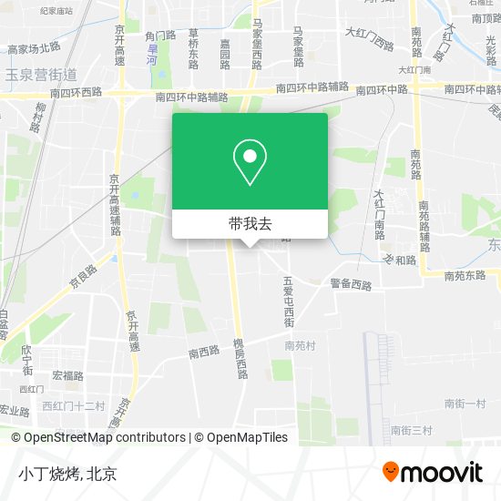 小丁烧烤地图