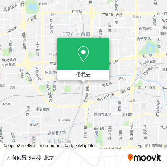 万润风景-5号楼地图