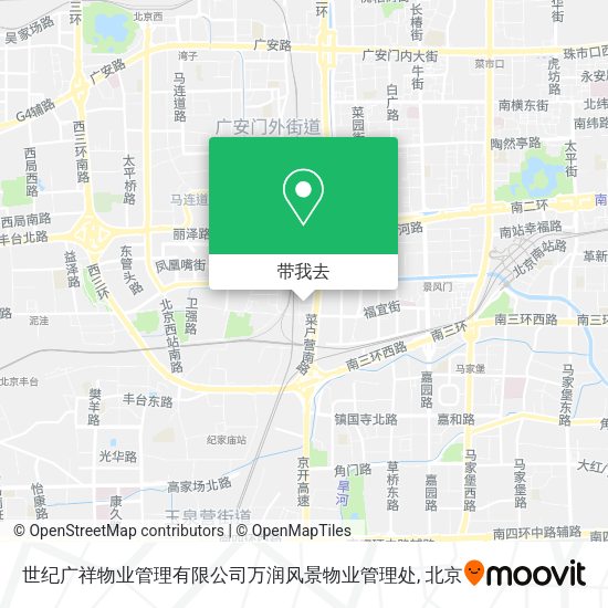 世纪广祥物业管理有限公司万润风景物业管理处地图