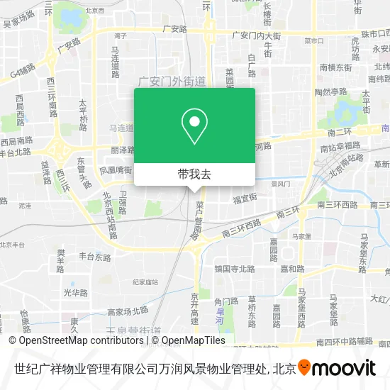 世纪广祥物业管理有限公司万润风景物业管理处地图