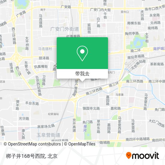 梆子井168号西院地图