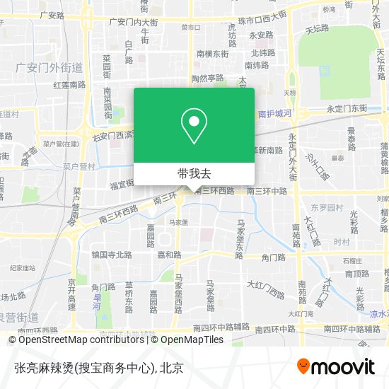 张亮麻辣烫(搜宝商务中心)地图