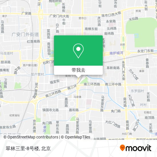 翠林三里-8号楼地图