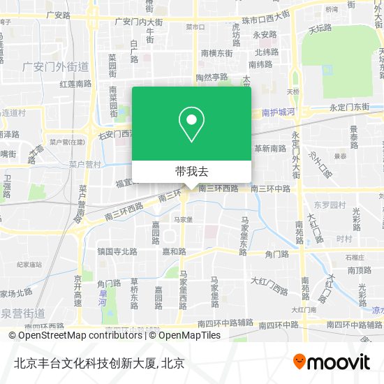 北京丰台文化科技创新大厦地图