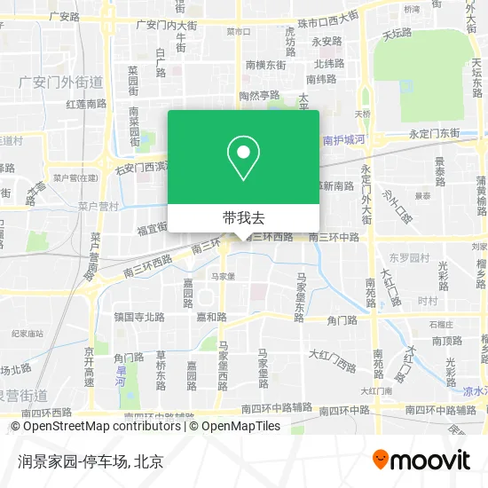 润景家园-停车场地图