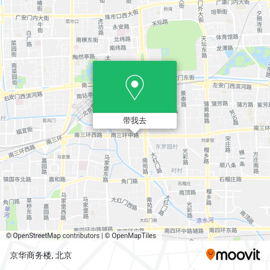 京华商务楼地图