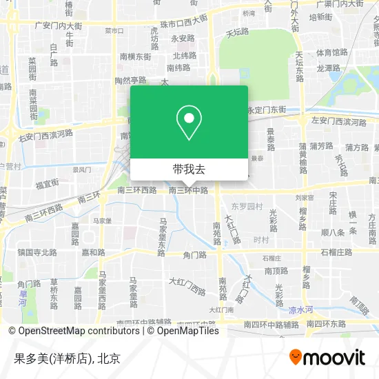 果多美(洋桥店)地图