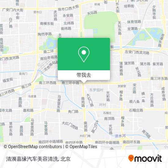 清漪嘉缘汽车美容清洗地图