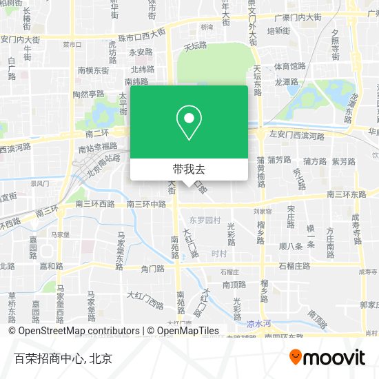 百荣招商中心地图