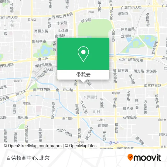 百荣招商中心地图