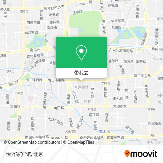怡万家宾馆地图
