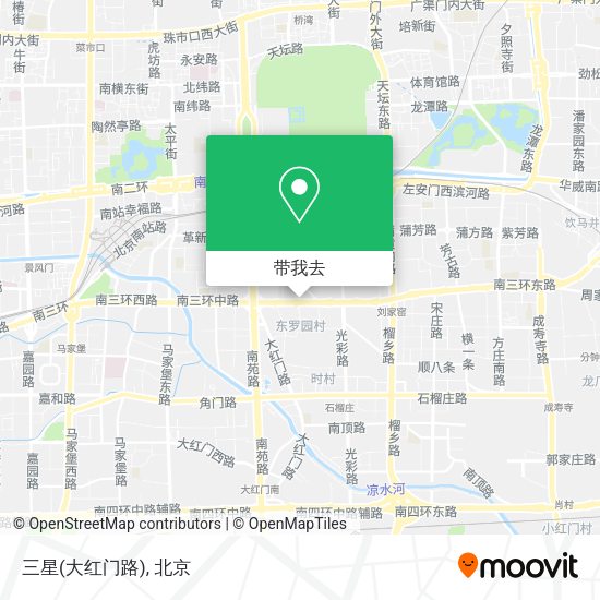三星(大红门路)地图