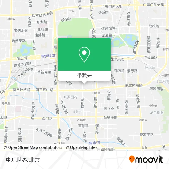 电玩世界地图