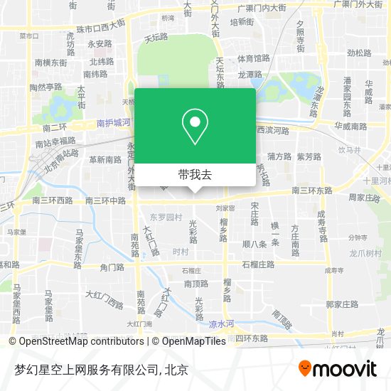 梦幻星空上网服务有限公司地图