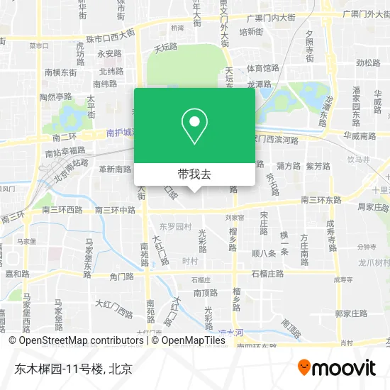 东木樨园-11号楼地图