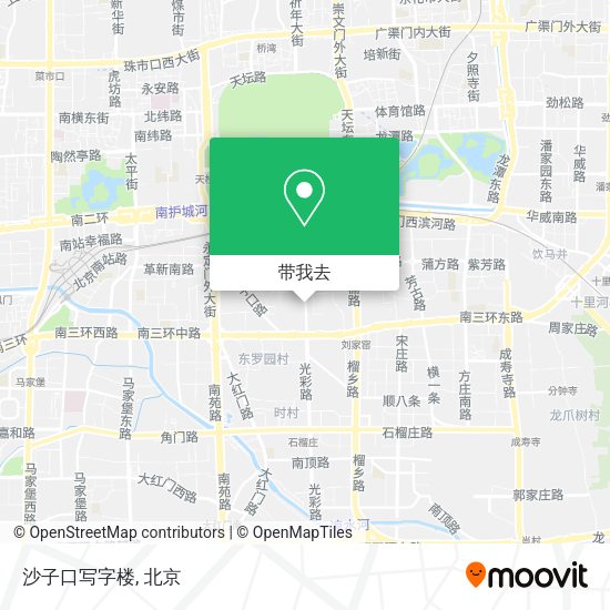沙子口写字楼地图