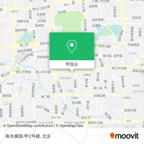 南木樨园-甲2号楼地图
