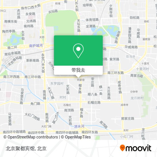 北京聚都宾馆地图
