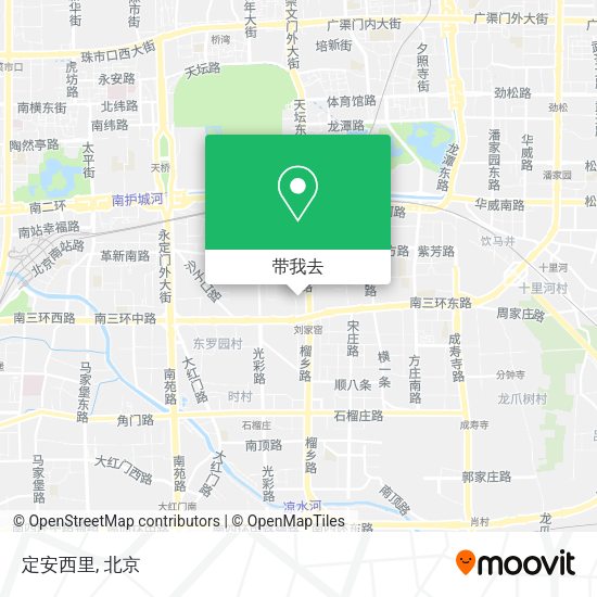 定安西里地图