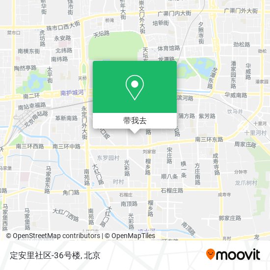 定安里社区-36号楼地图