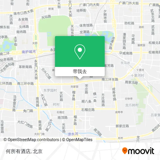 何所有酒店地图