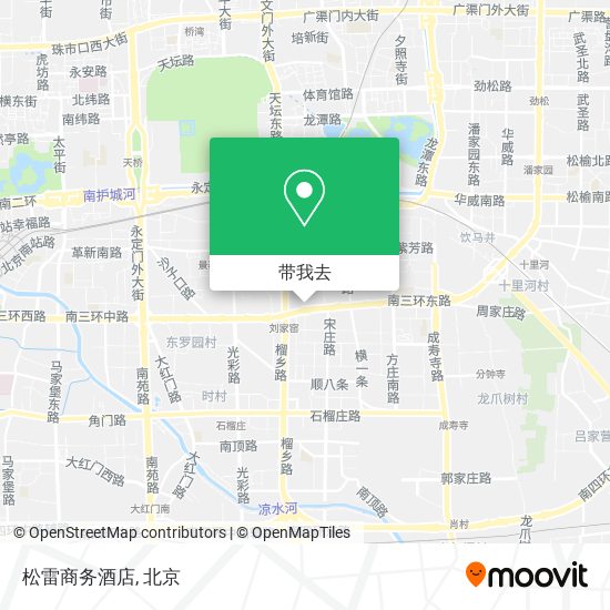 松雷商务酒店地图