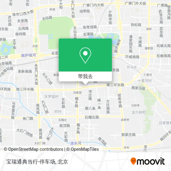 宝瑞通典当行-停车场地图